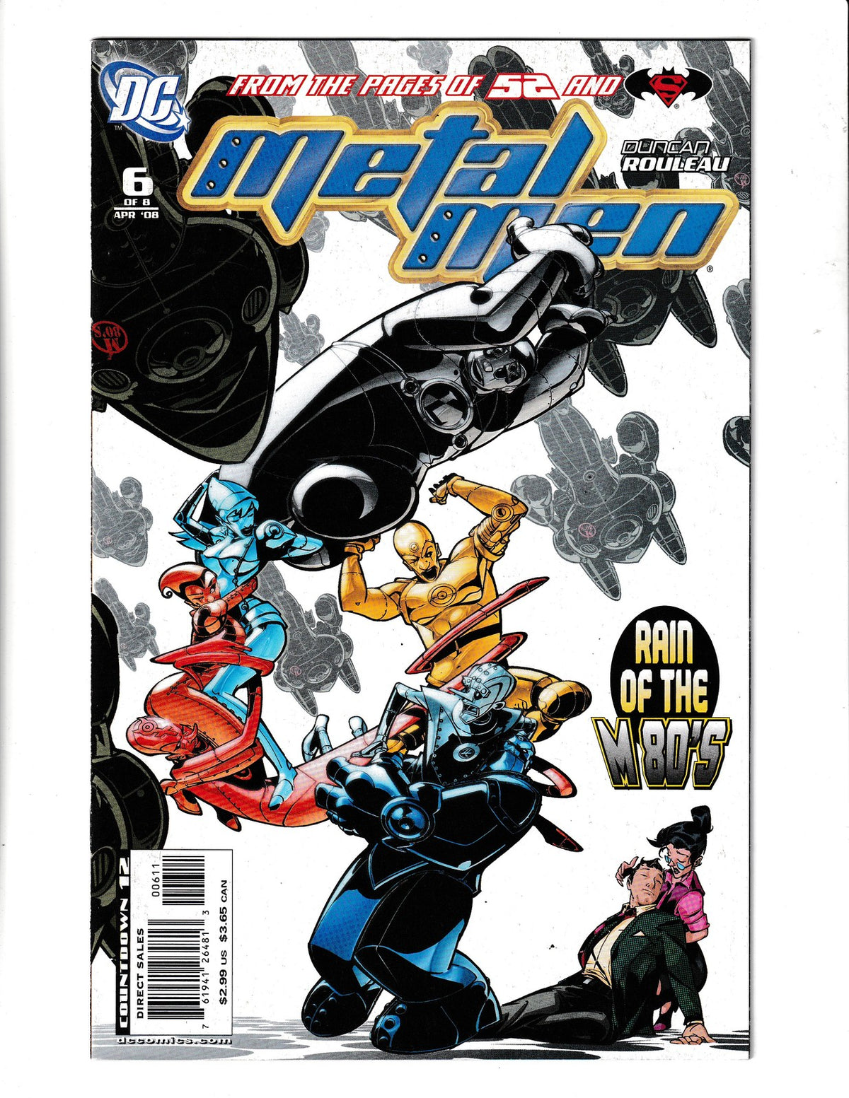 Metal Men #6 (2008) DC Comics
