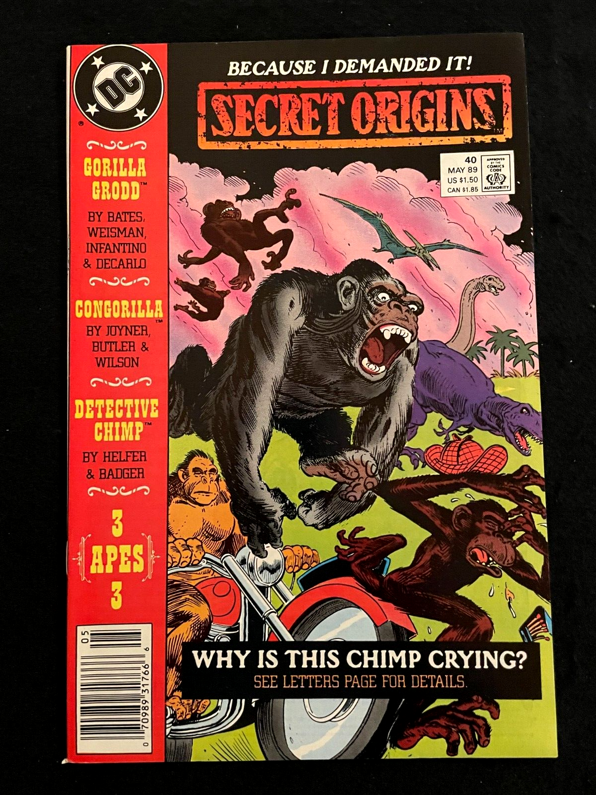 Secret Origins #40 1989 -  HIGH GRADE