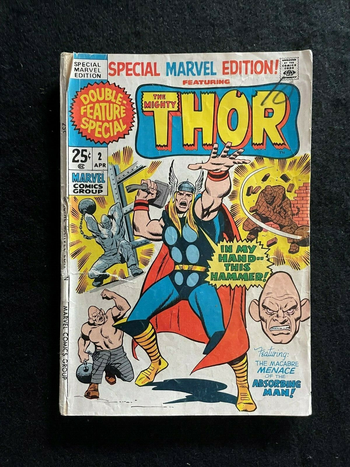 Special Marvel Edition Thor #2 April 1971 Marvel Comics Group