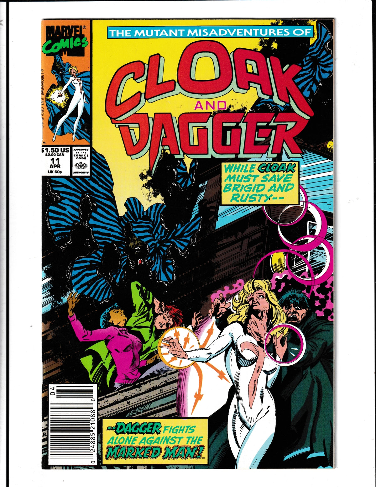 Mutant Misadventures of Cloak and Dagger #11 (1990) Marvel Comics