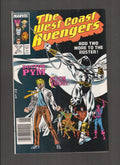 West Coast Avengers #21 (1987) Englehart, Sinnott, Milgrom Marvel Comics