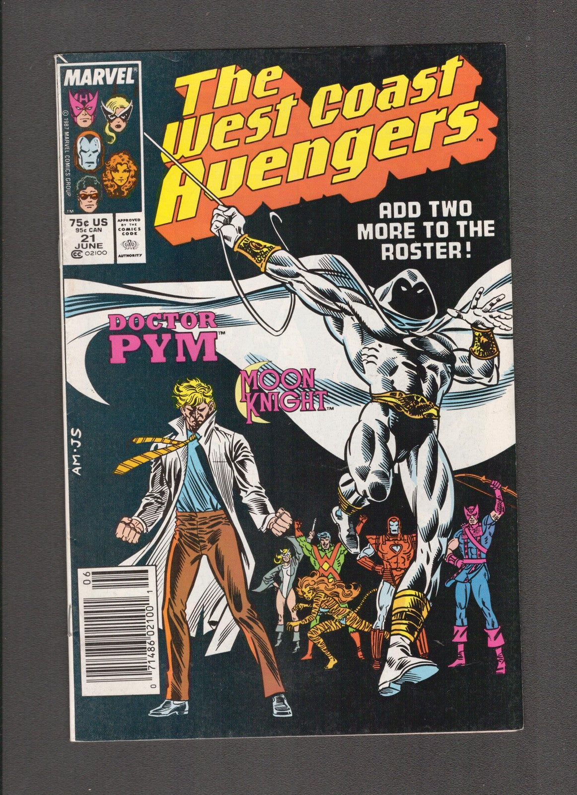 West Coast Avengers #21 (1987) Englehart, Sinnott, Milgrom Marvel Comics