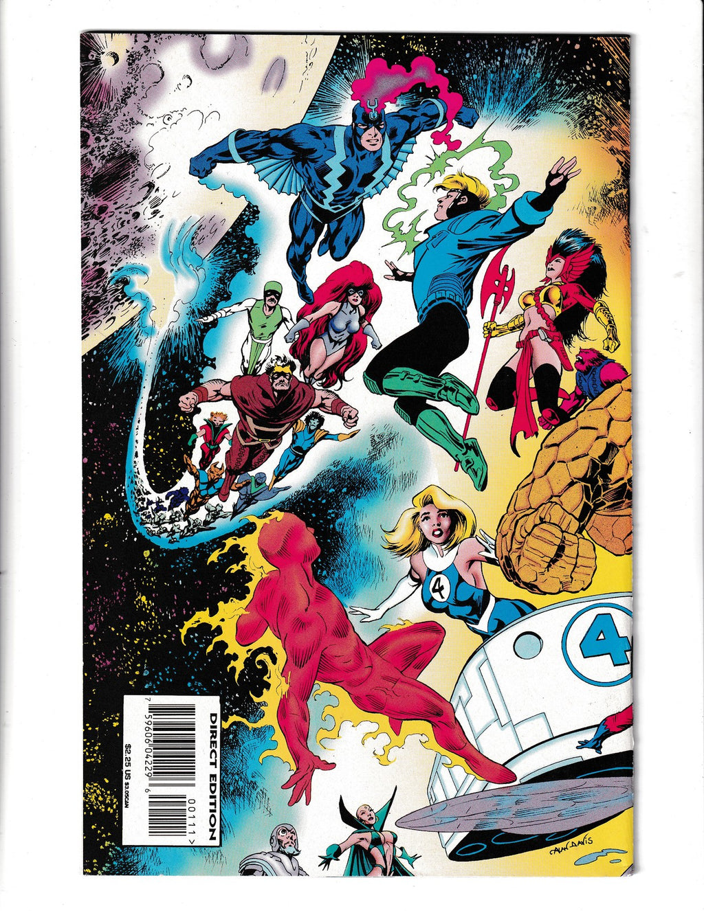 Fantastic Four: Atlantis Rising- Collector's Preview #1 (1995) Marvel Comics