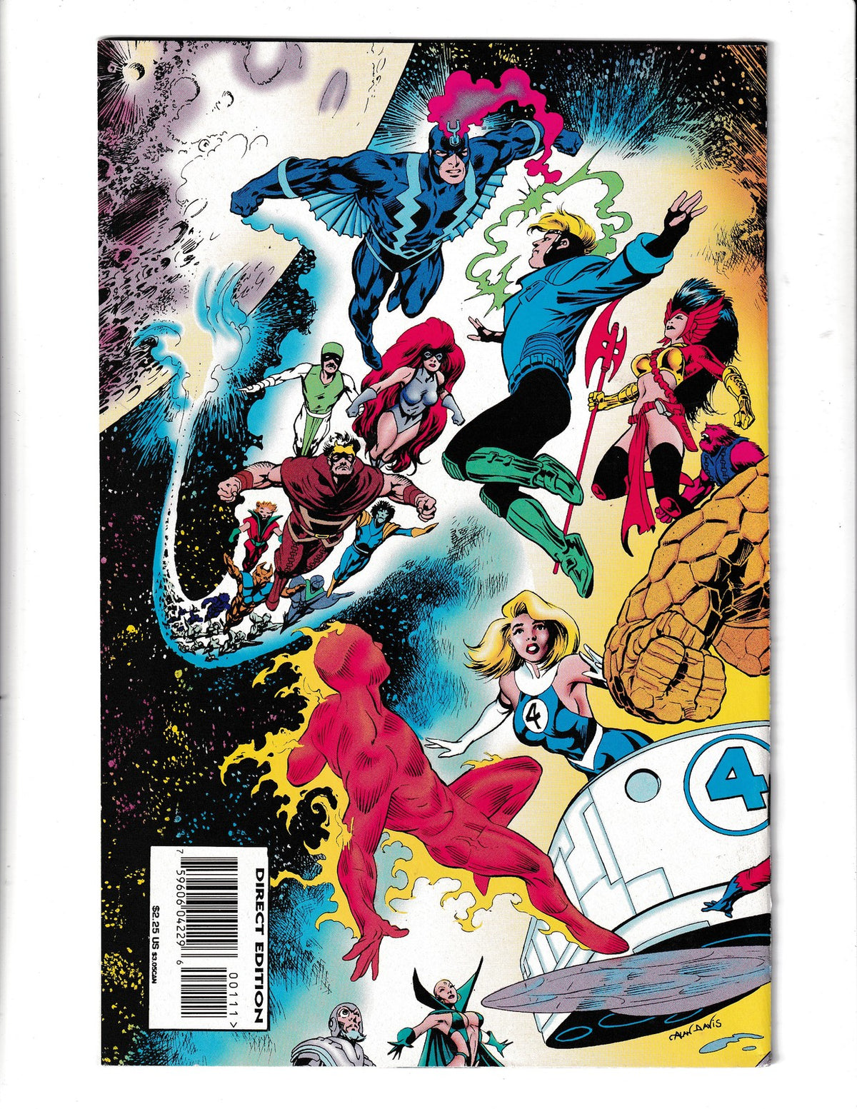 Fantastic Four: Atlantis Rising- Collector's Preview #1 (1995) Marvel Comics