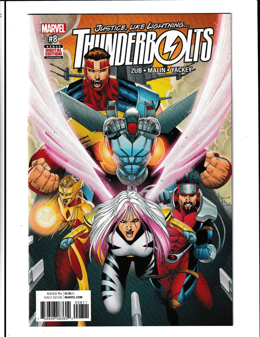 Thunderbolts #8 (2017) HIGHER GRADE Marvel Comics