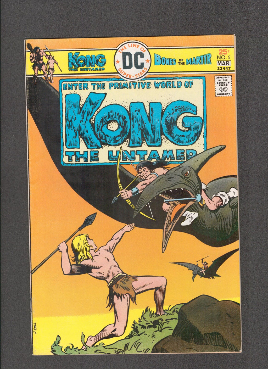 Kong the Untamed #5 (1976) Gerry Conway, Dave Wenzel DC Comics