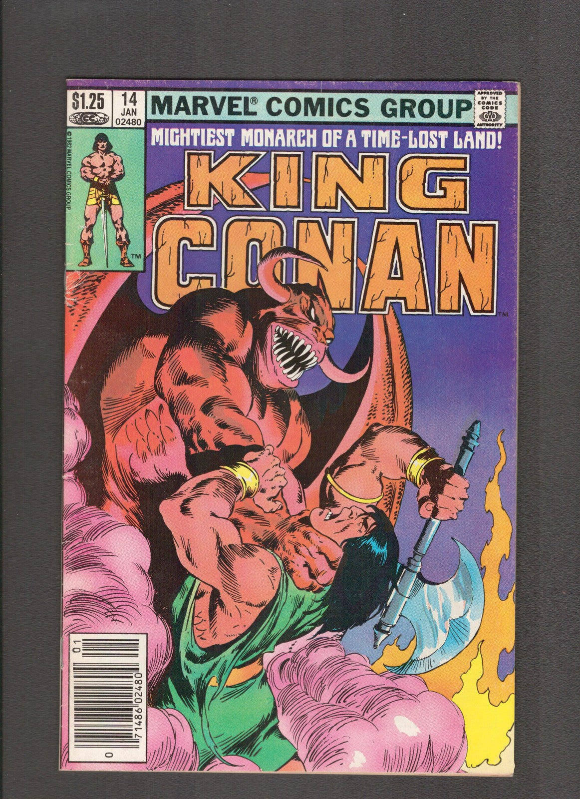 King Conan #14 (1983) Buscema, Moench, Bell Marvel Comics