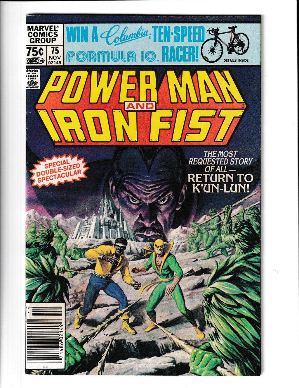 Power Man and Iron Fist #75 (1981) Marvel Comics