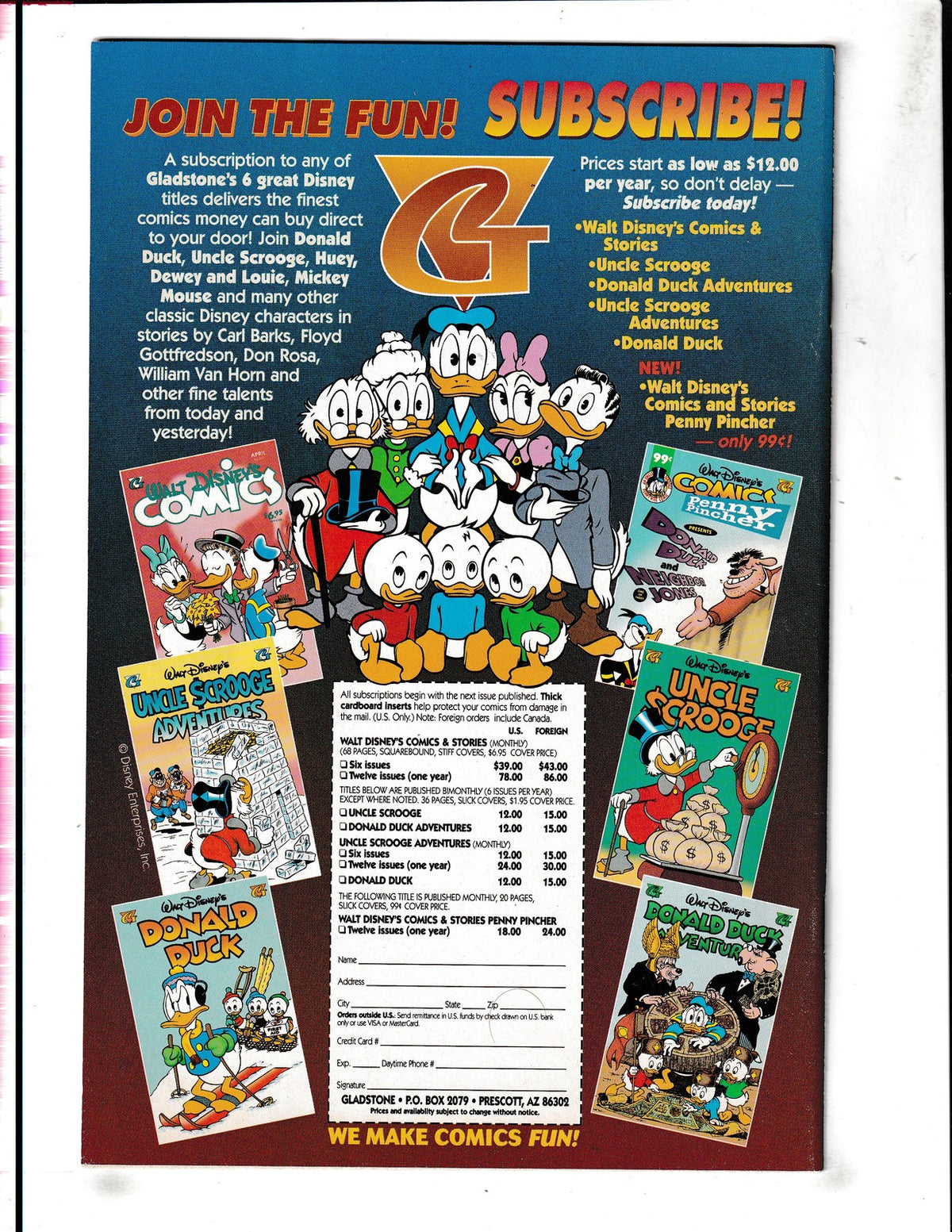 Walt Disney's Uncle Scrooge Adventures #46 (1997) Gladstone Comics