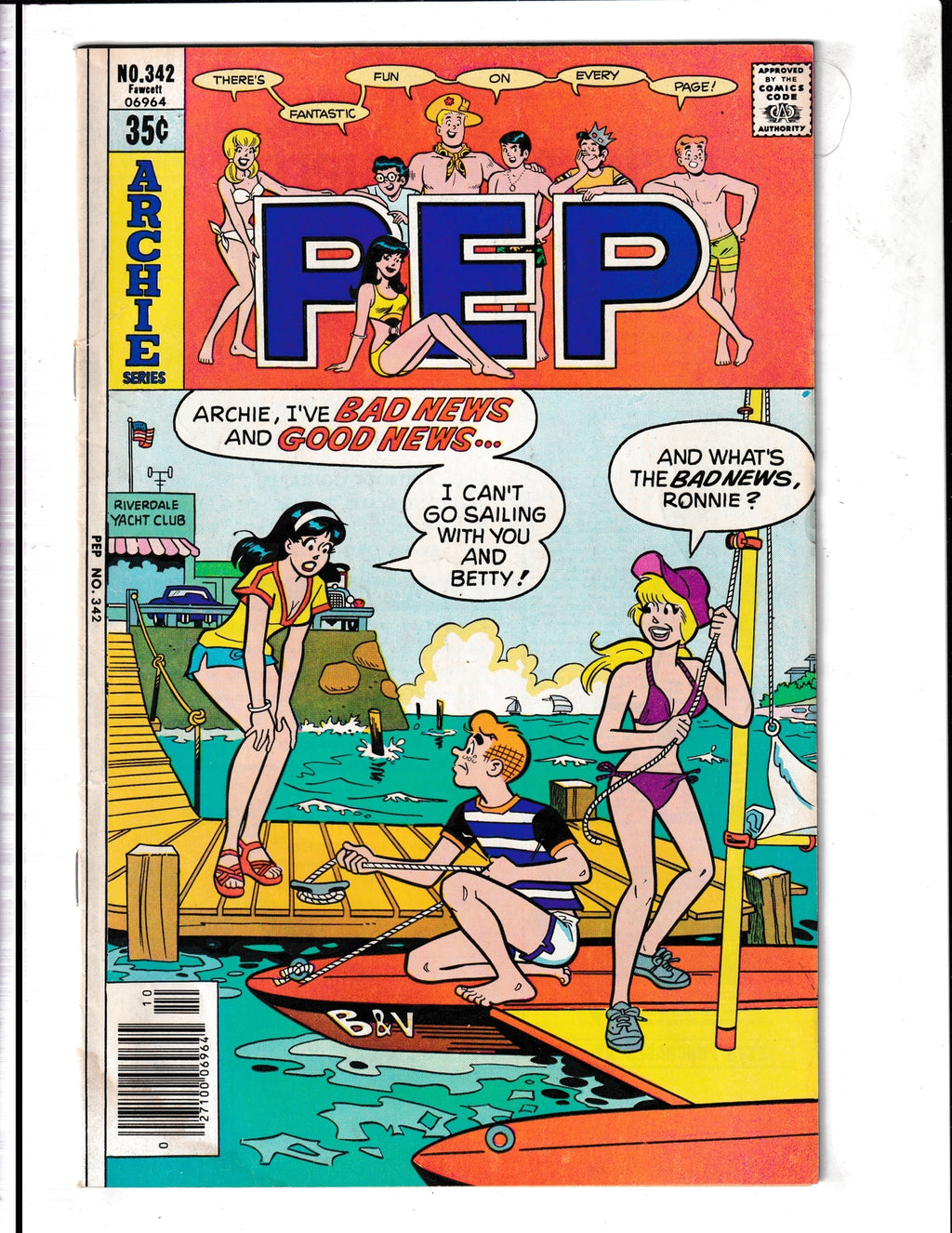 PEP Comics #342 (1978) Archie Comics