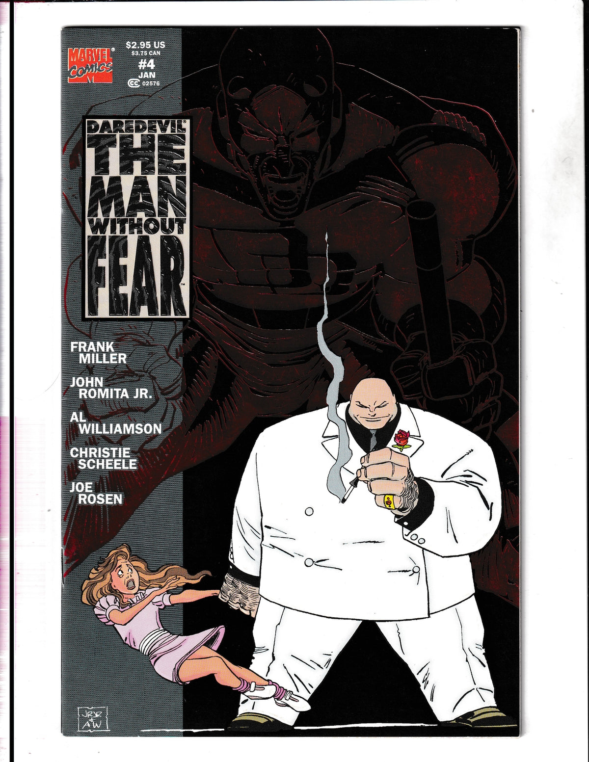 Daredevil: The Man Without Fear #4 (1994) Marvel Comics
