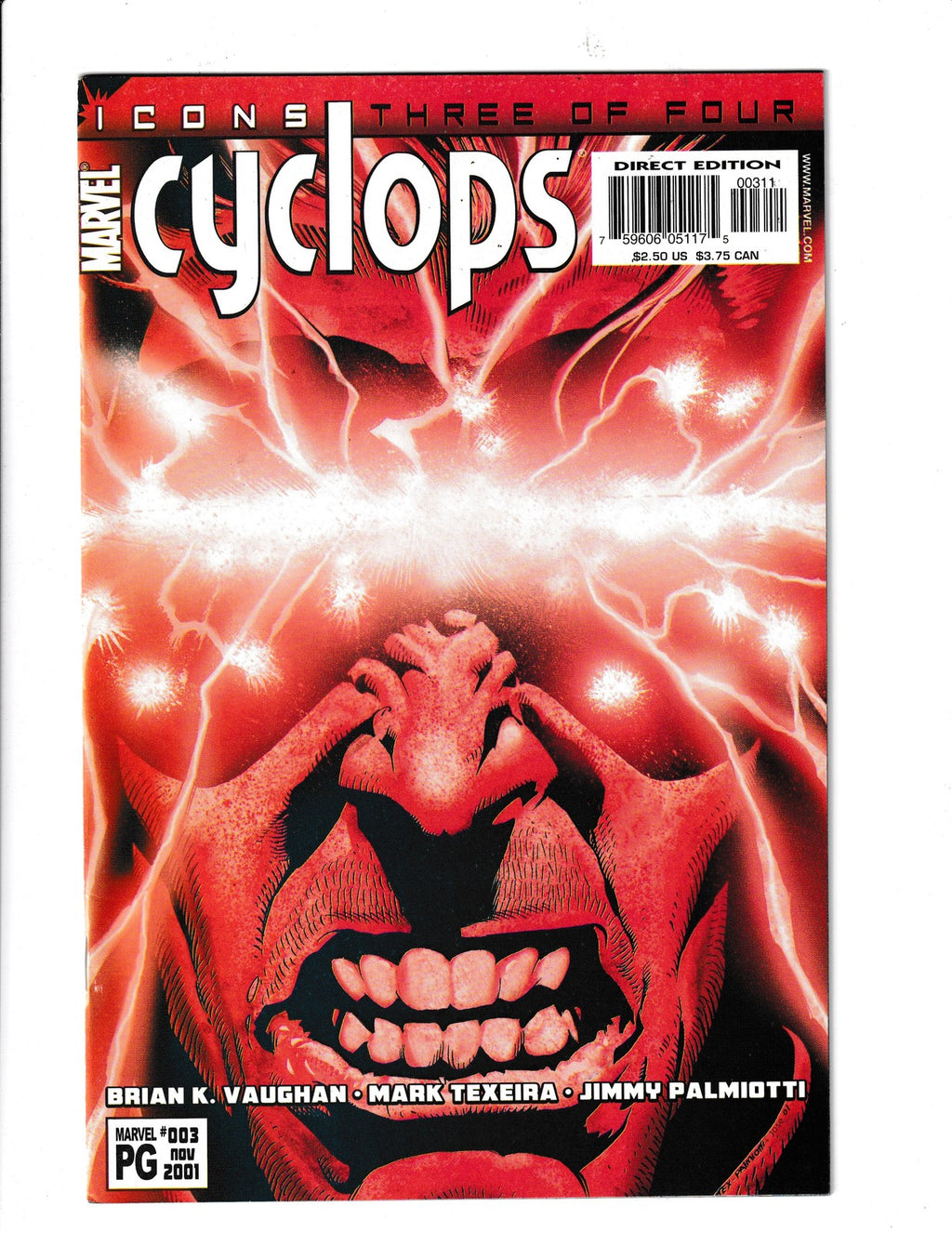Cyclops #3 (2001) Part 3 of 4 Marvel Comics