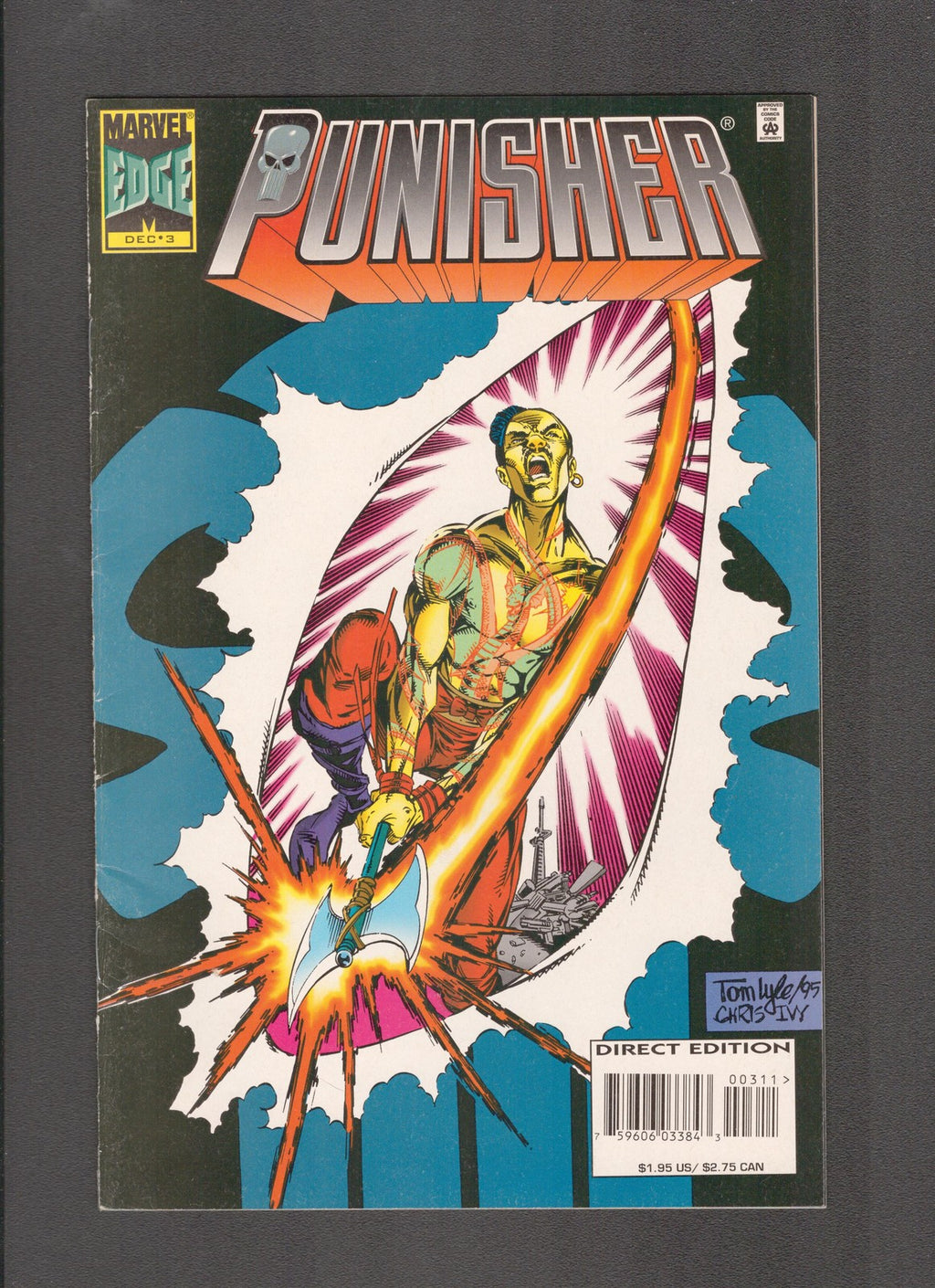 Punisher #3 (1996) Chris Ivy Marvel Edge Comics