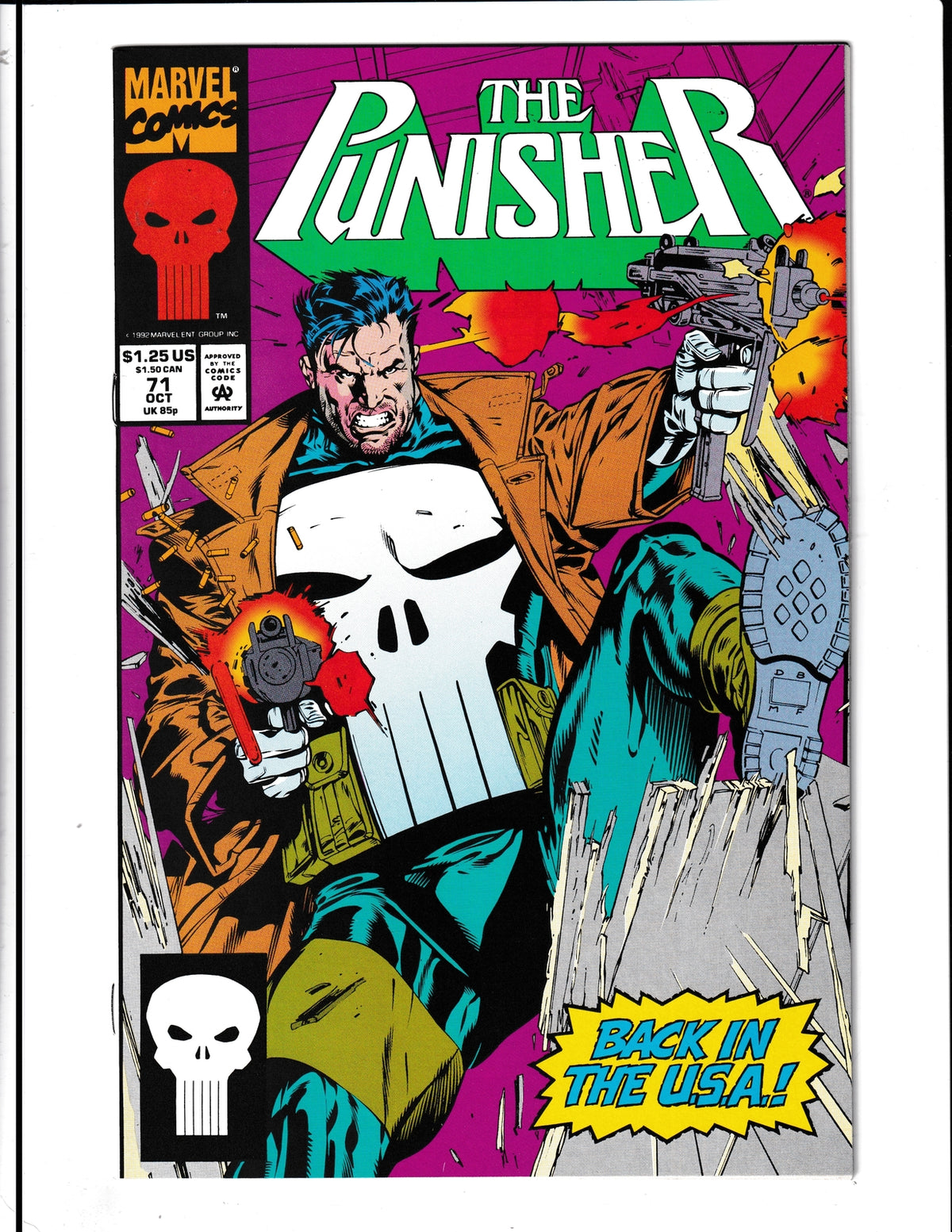 Punisher #71 (1992) Higher Grade Marvel Comics