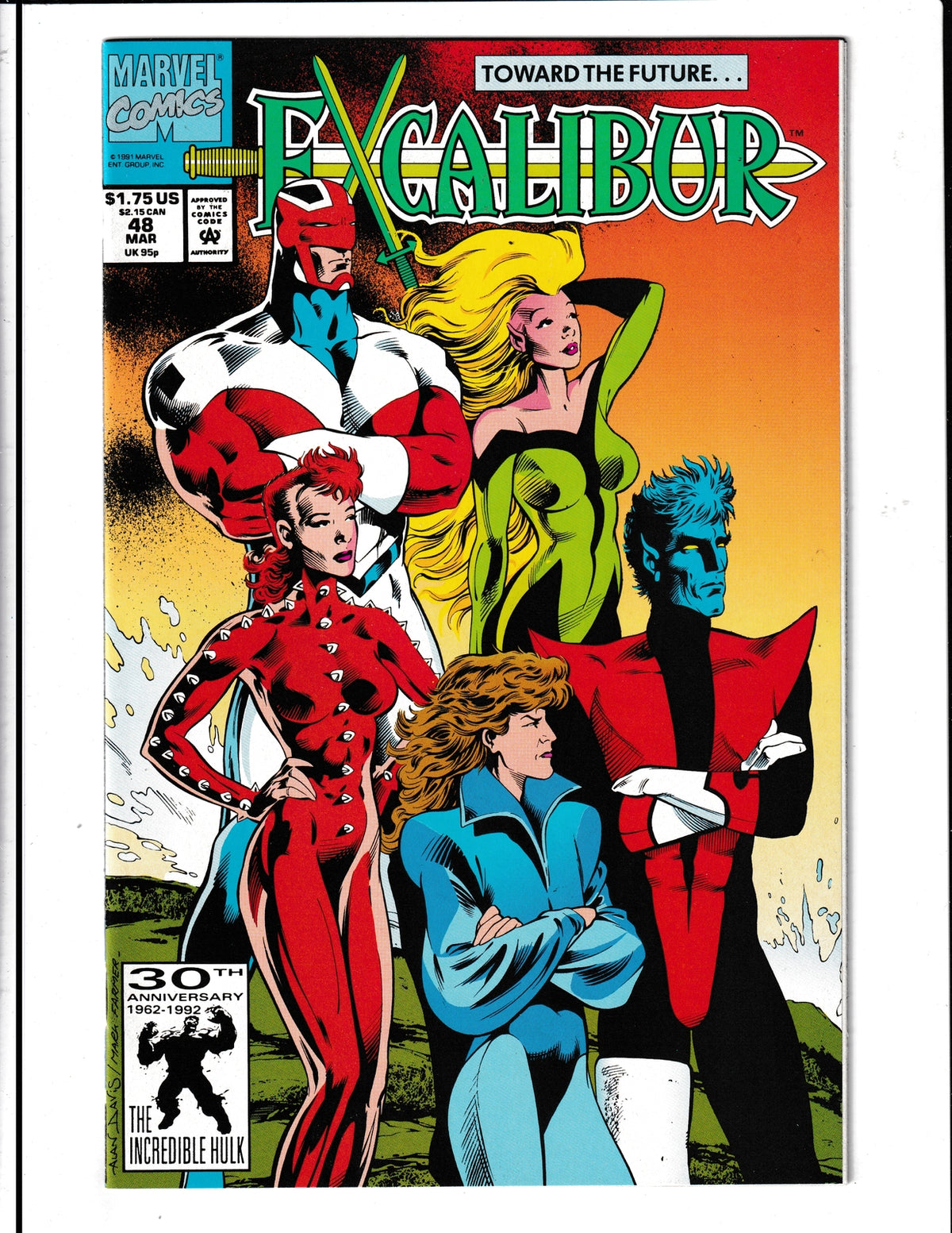Excalibur #48 (1992) HIGH GRADE Marvel Comics