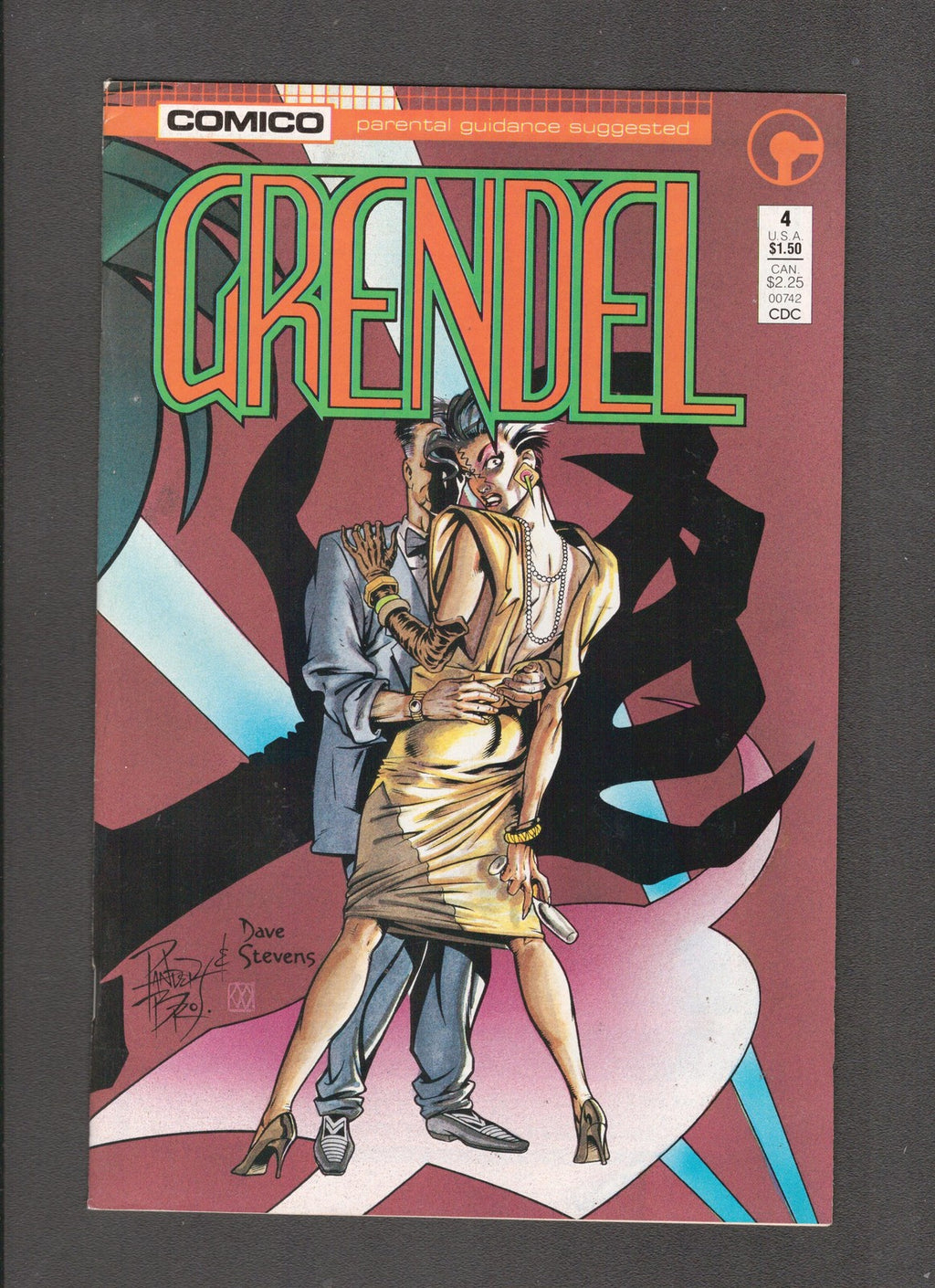 Grendel #4 (1987) Dave Stevens Comico Comics