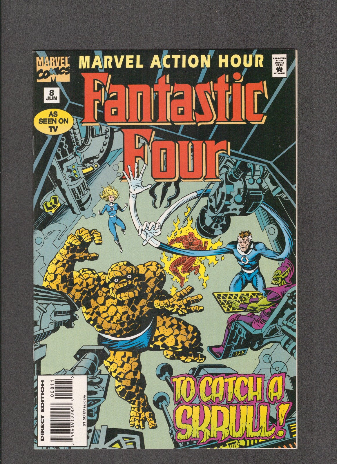 Marvel Action Hour: Fantastic Four #8 (1995) Alcatena Marvel Comics