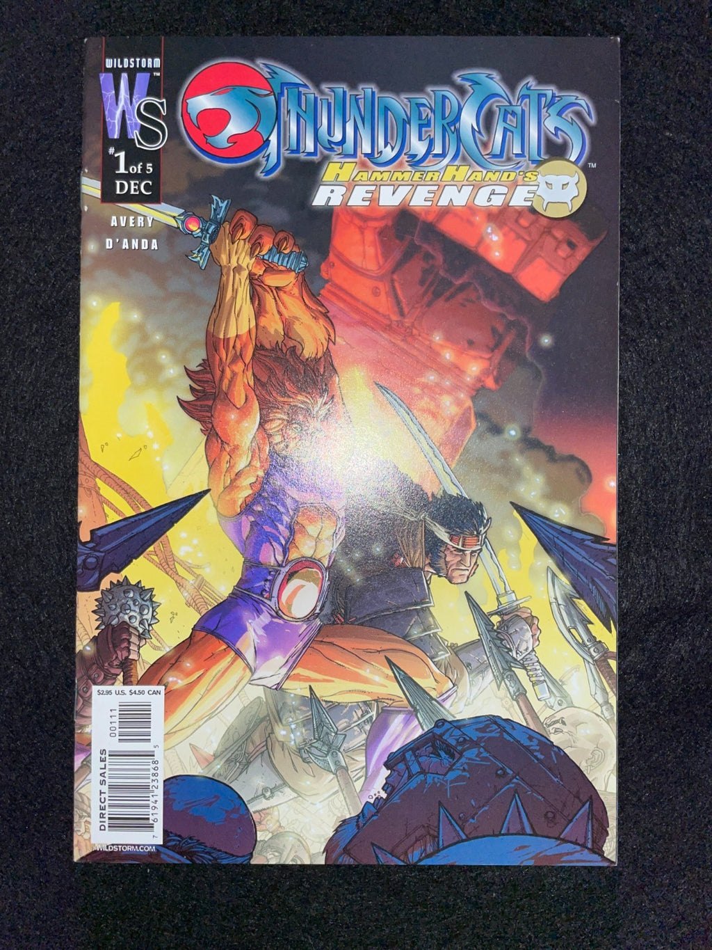 ThunderCats: HammerHand's Revenge - Complete Set of 5 #1-5 (2003/04) WildStorm