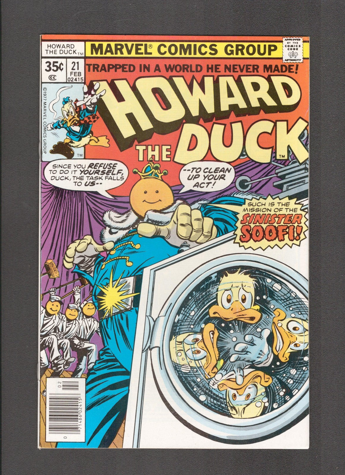 Howard the Duck #21 (1978) Klaus Janson Marvel Comics