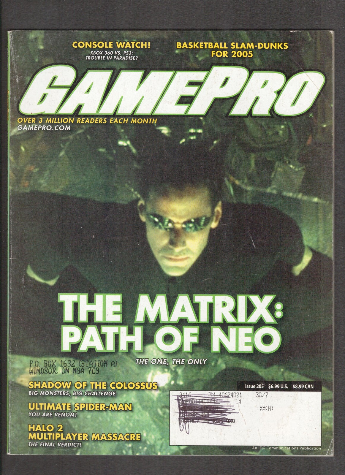 Game Pro #205 (2005) October  Comics