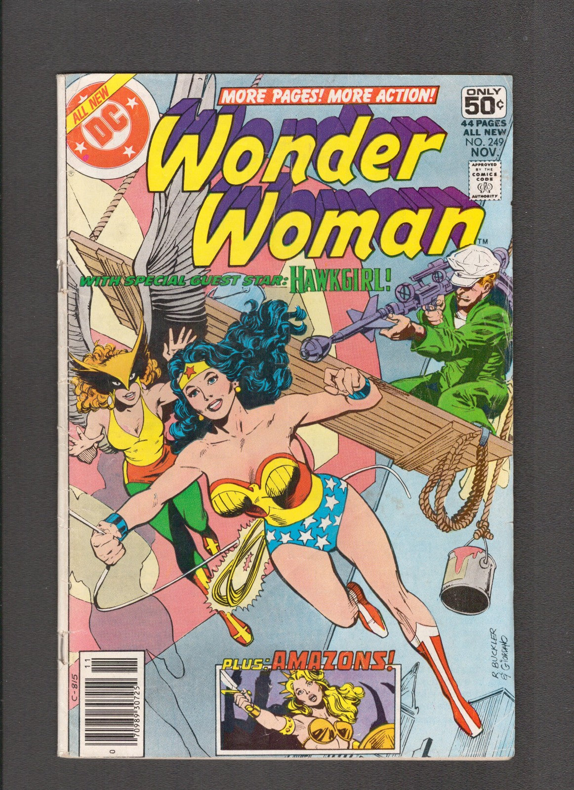 Wonder Woman #249 (1978) Vinnie Colletta DC Comics