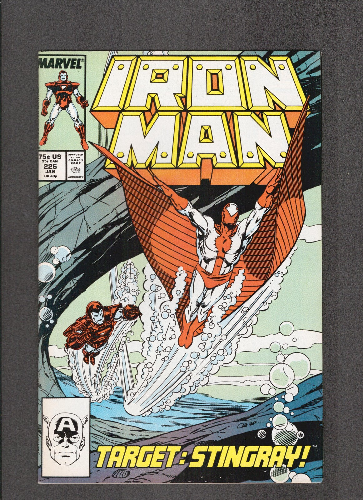 Iron Man #226 (1988) Mark Bright, Bob Layton Marvel Comics