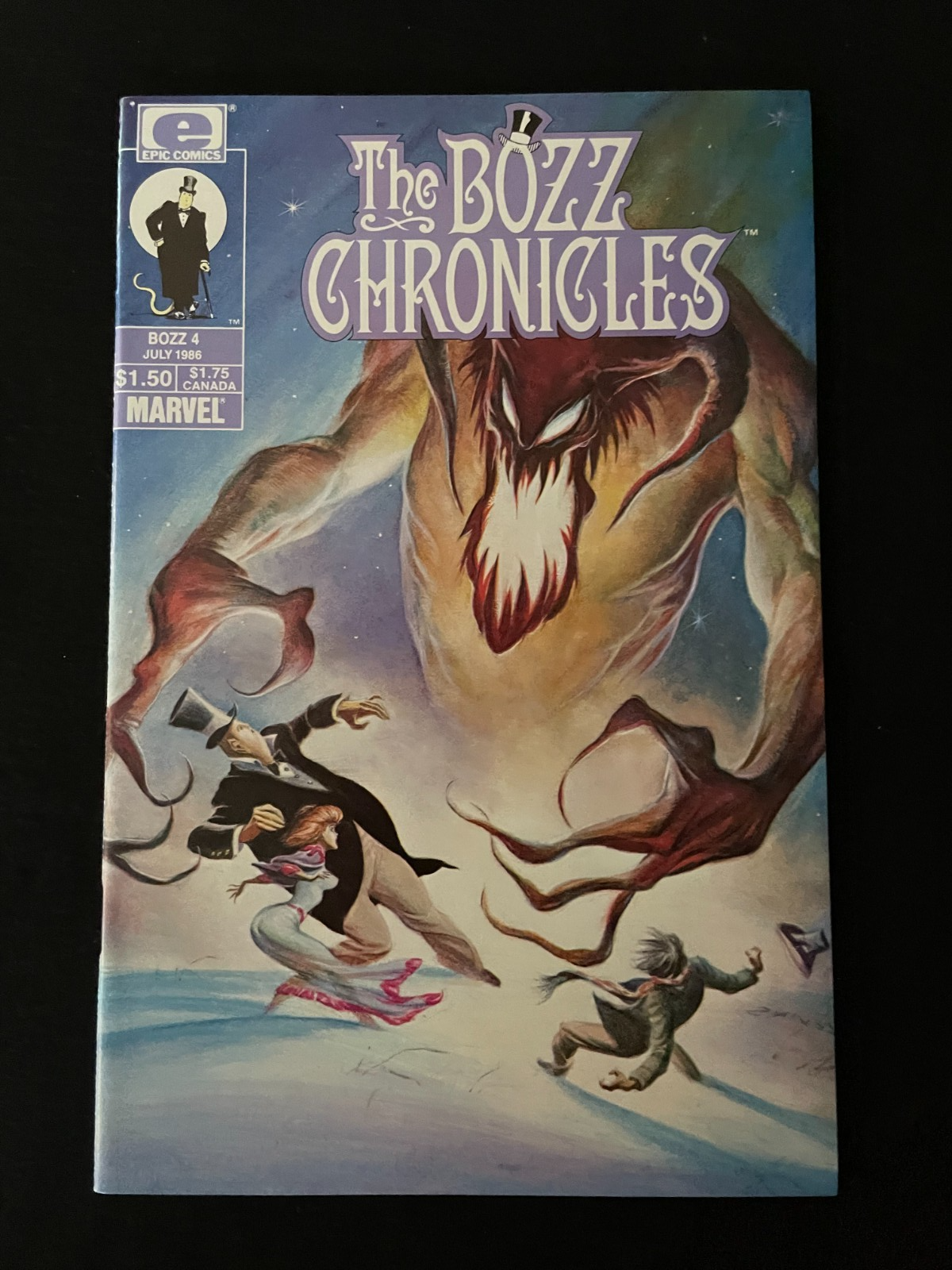Bozz Chronicles - Run of 4 #1-4 - (1985/86) - Epic