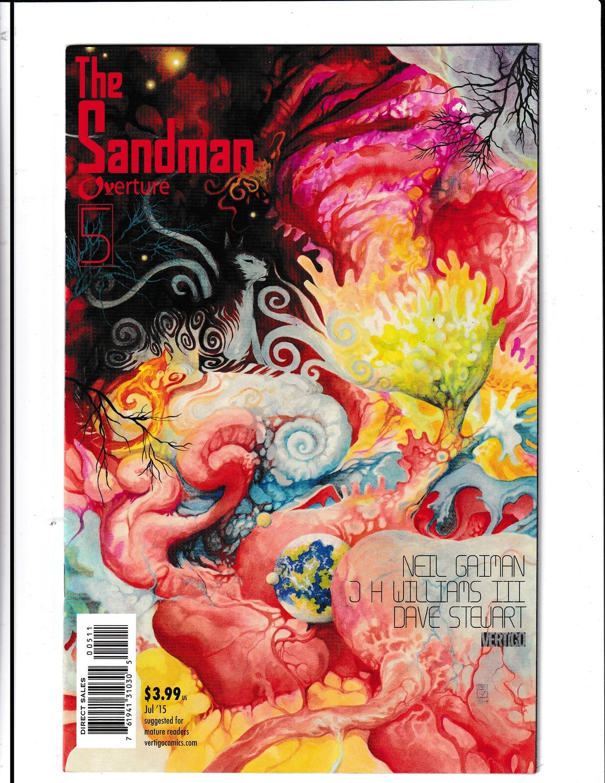 Sandman Overture #5 (2015) DC Comics
