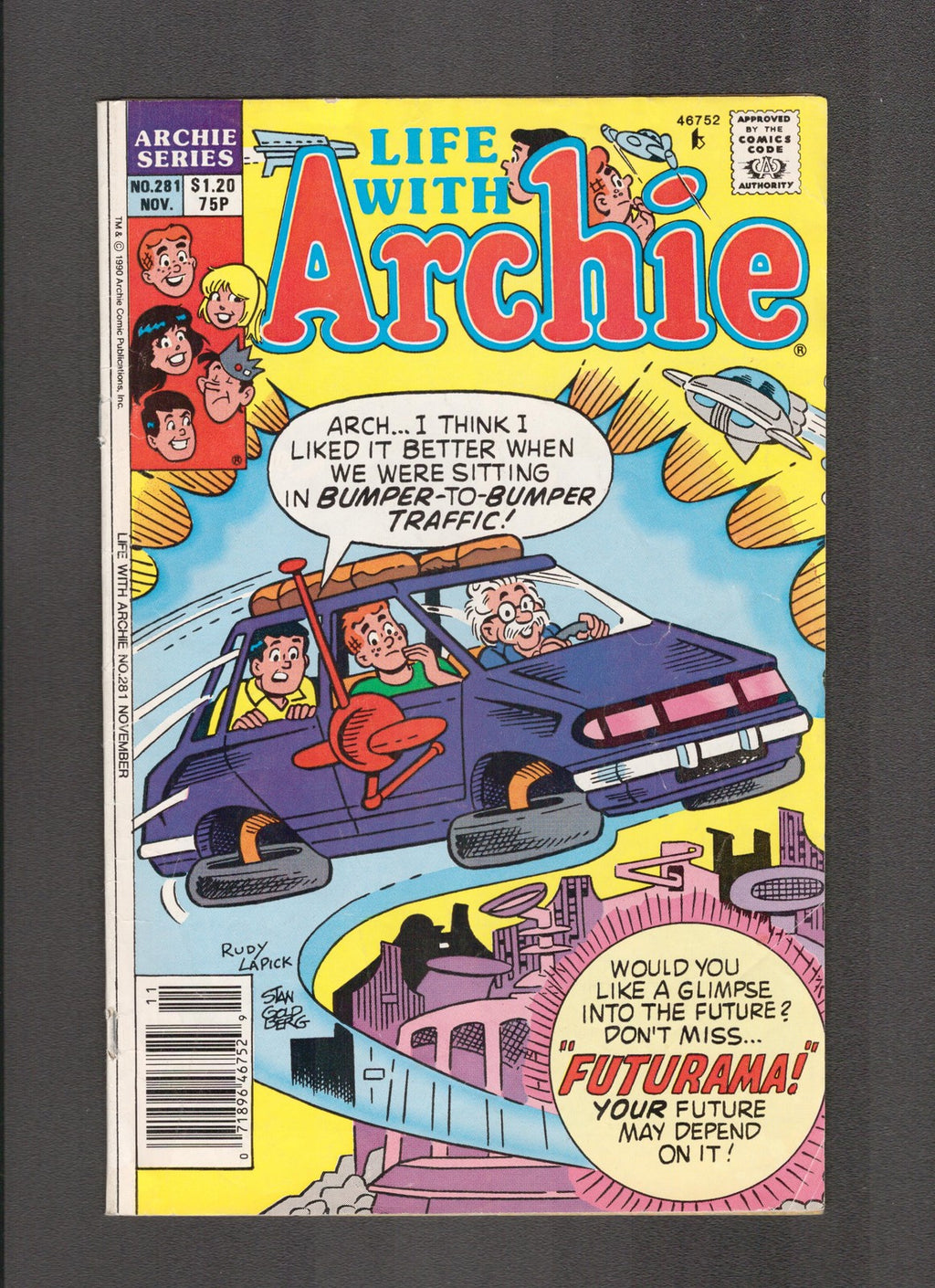 Life with Archie #281.2 (1990) Archie Comics