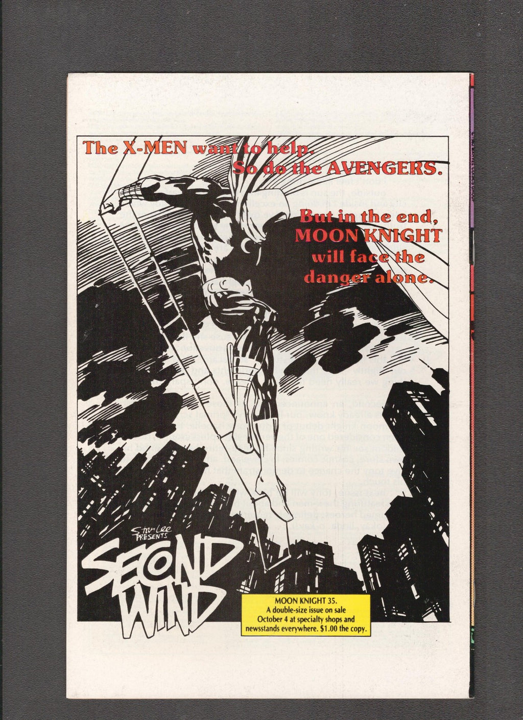 Moon Knight #34 (1983) Bill Sienkiewicz Marvel Comics