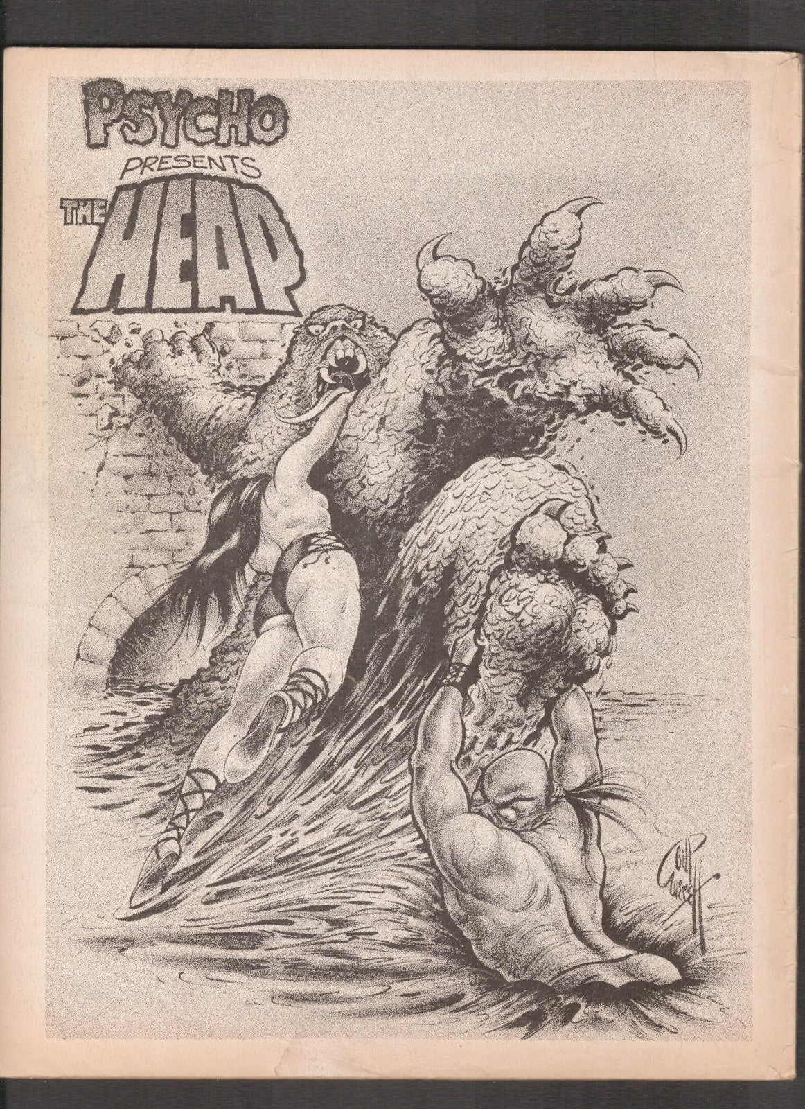 Psycho #4 (1971) Frankenstein Skywald Comics