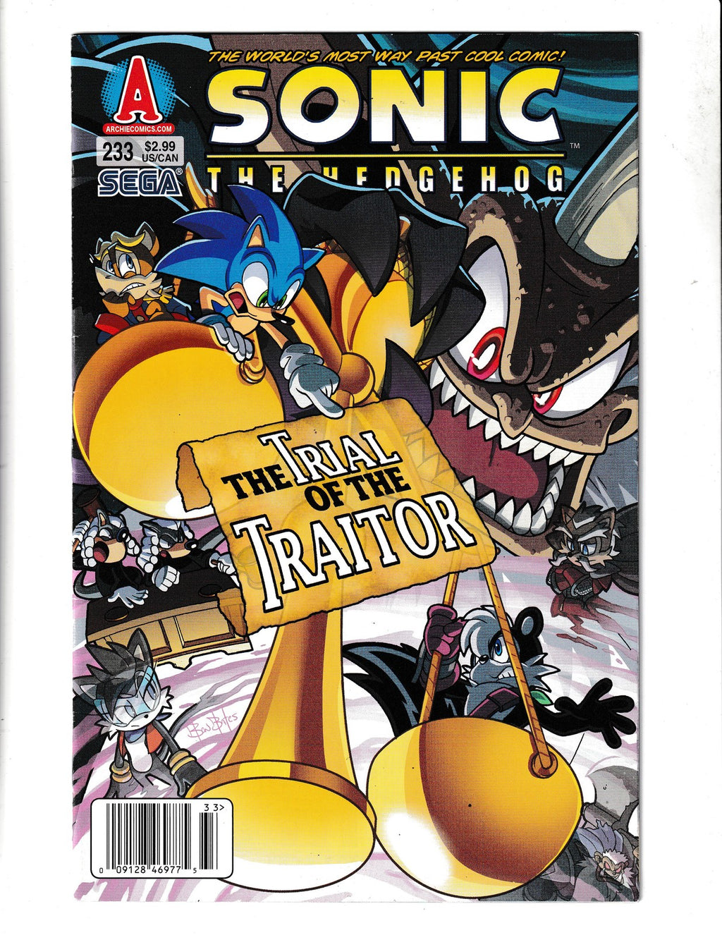 Sonic the Hedgehog #233 (2012) Lower Print Run Archie Comics
