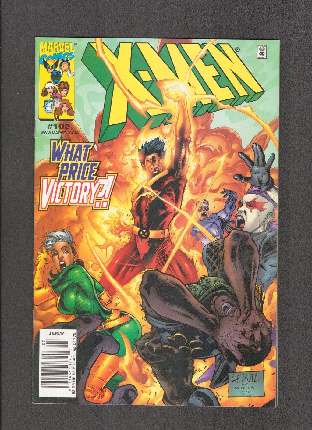 X-Men #102 (2000) Chris Claremont, Lenil Francis Yu Marvel Comics