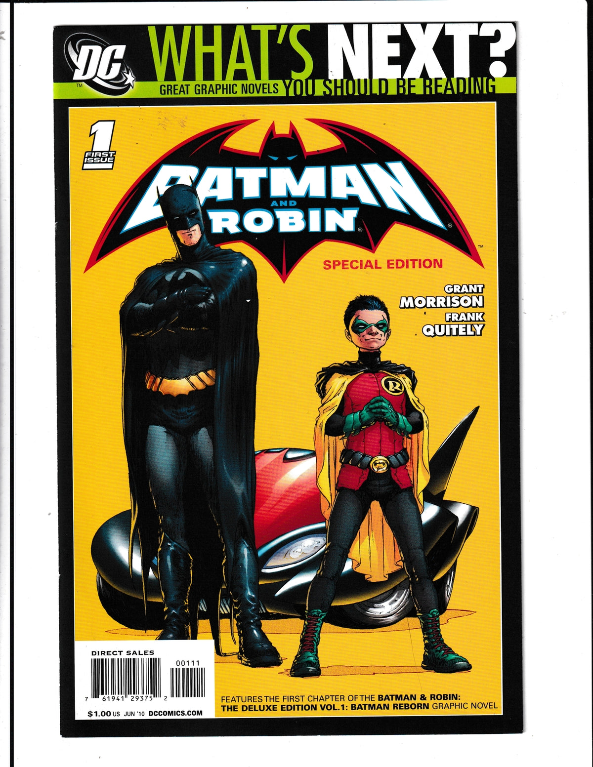 Batman and Robin #1D (2010) DC What's Next DC Comics