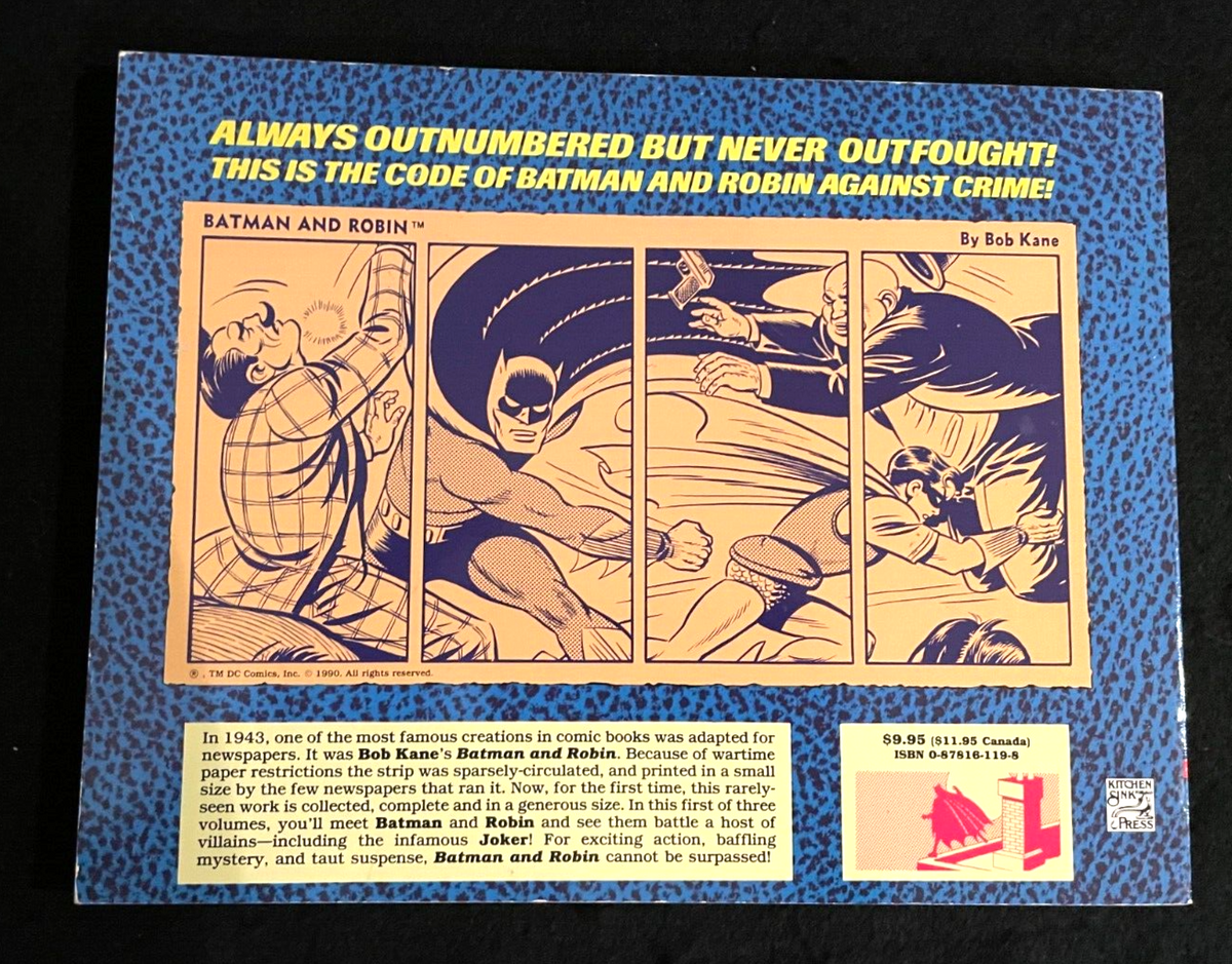 Batman: The Dailies 1934-44 #1 1990