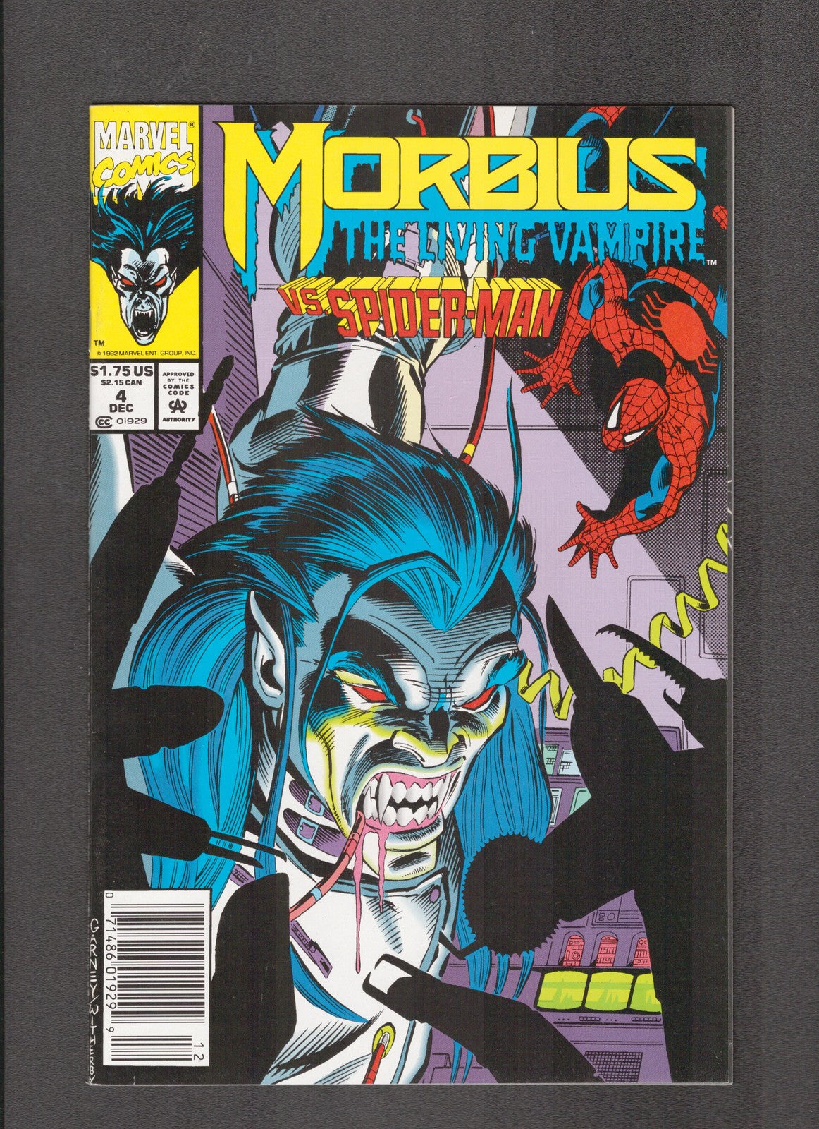 Morbius the Living Vampire #4 (1992) Wagner, Witherby Marvel Comics