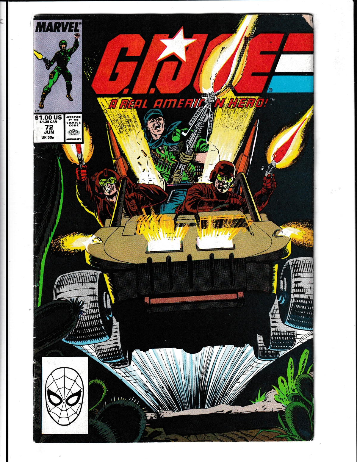G.I. Joe A Real American Hero #72 (1988) Marvel Comics SKU:909