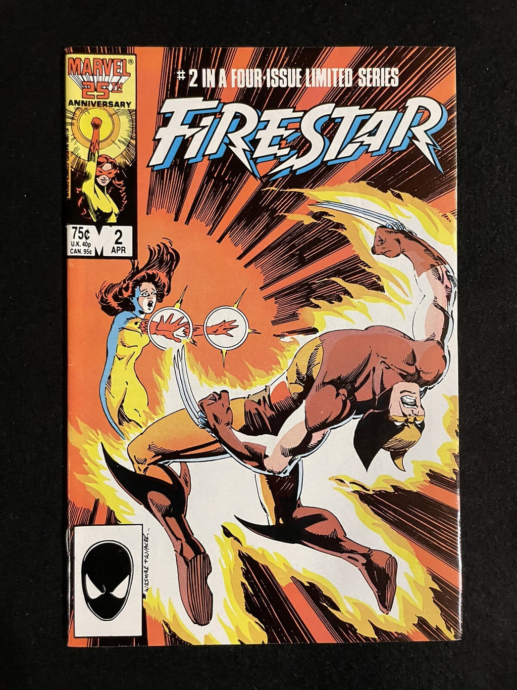 Firestar #1-4 (1986) Complete Set Marvel Comics