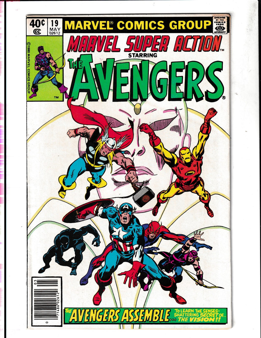 Marvel Super Action #19 (1980) Captain America Marvel Comics