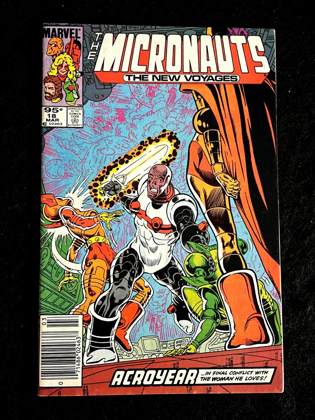 Micronauts #18 1986 - Canadian Newsstand Issue