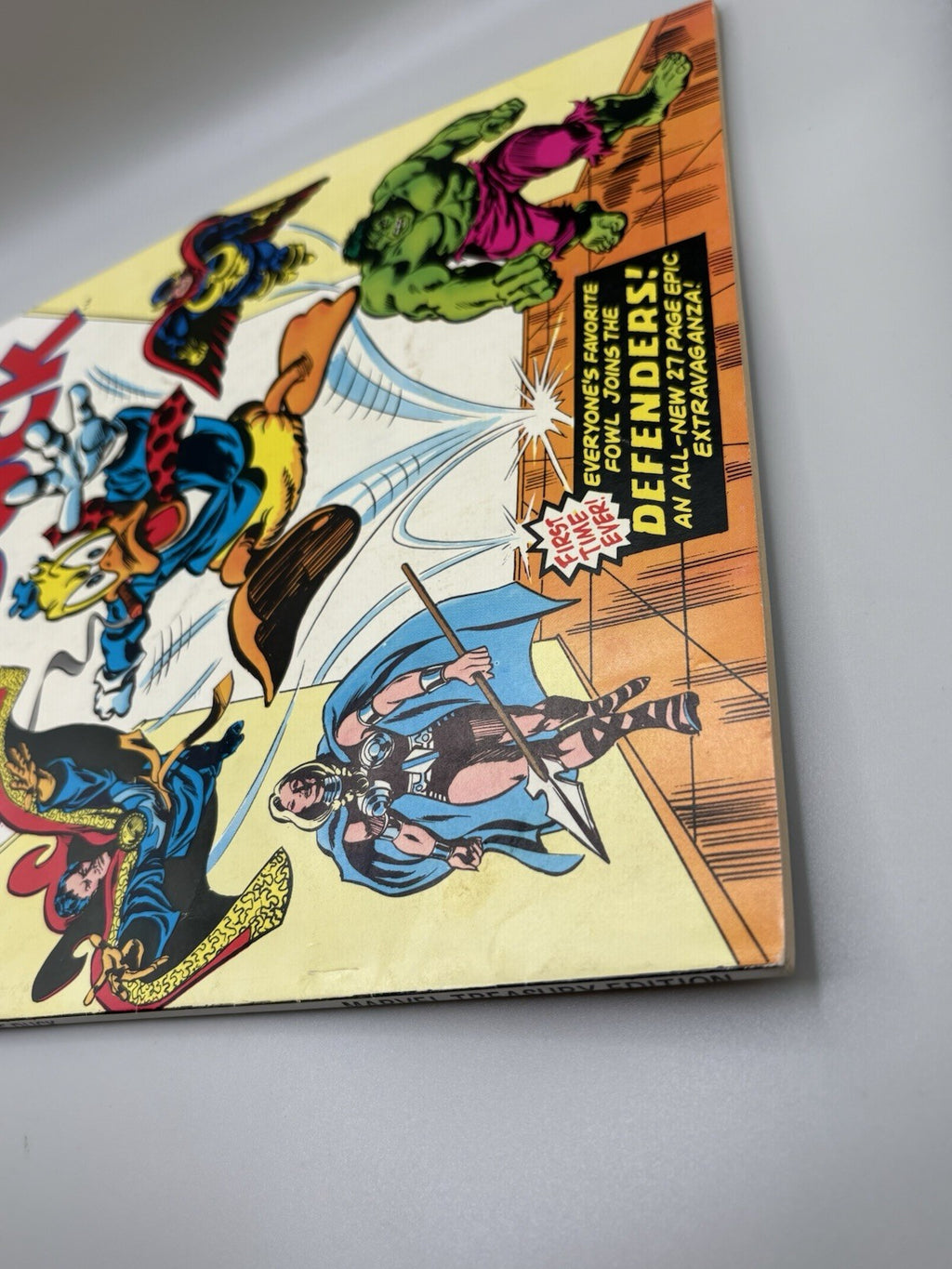 Marvel Treasury Edition #12 (1976) Steve Gerber Howard the Duck Marvel Comics