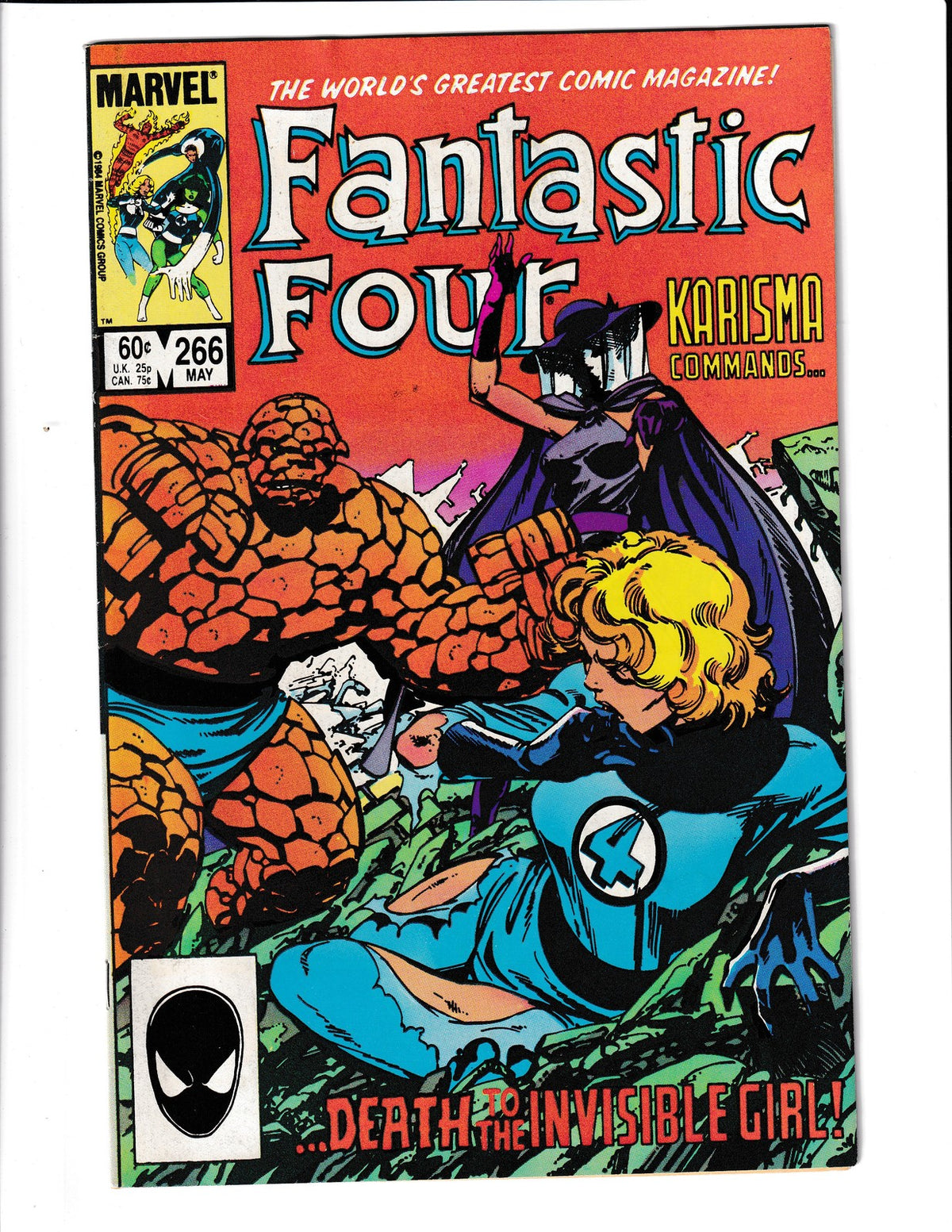Fantastic Four #266 (1984) John Byrne Marvel Comics
