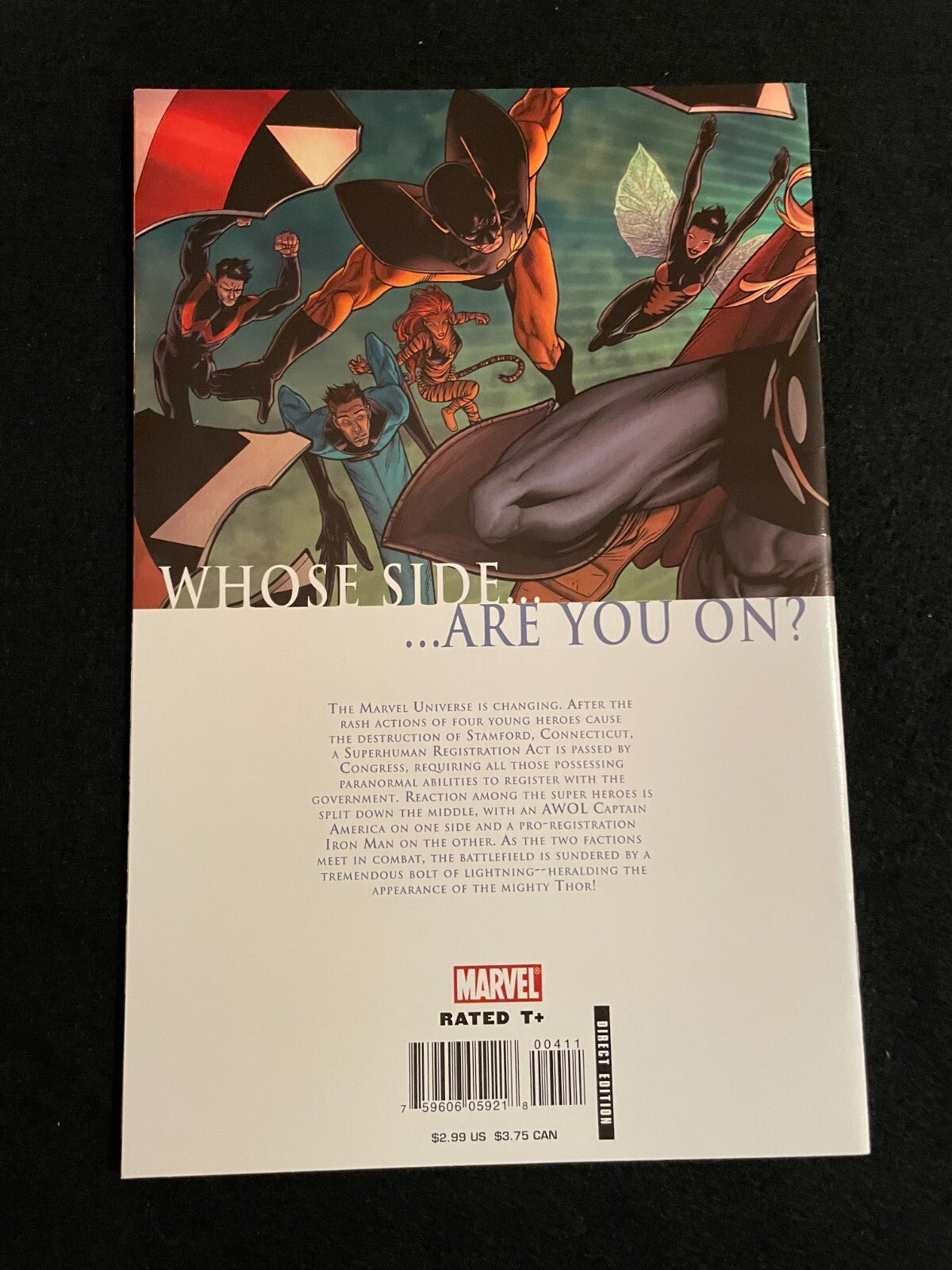 Civil War #4  2006 - Marvel