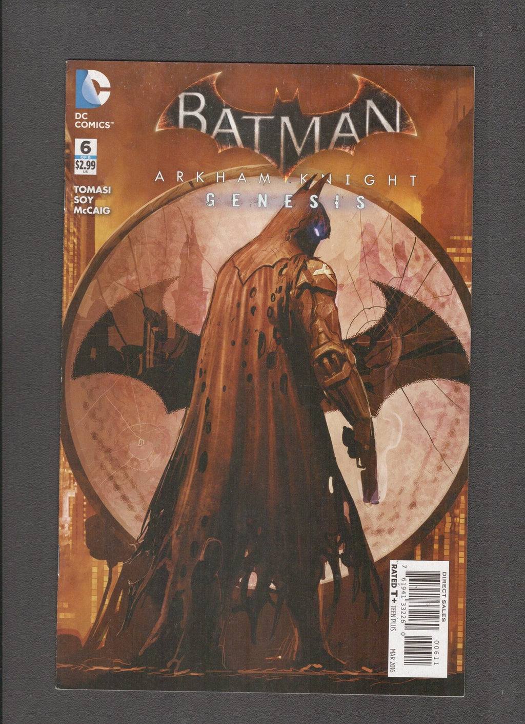 Batman: Arkham Knight - Genesis #6 (2016) Peter Tomasi DC Comics