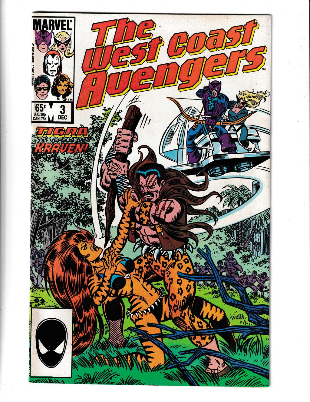 West Coast Avengers #3 (1985) Marvel Comics SKU:3073
