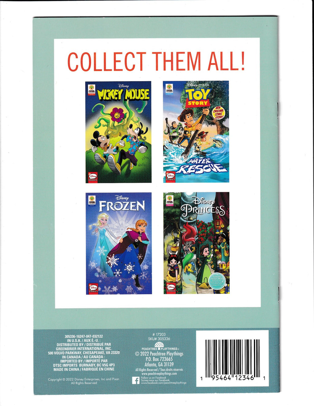 Duck Tales #1 (2020) Peachtree Playthings Disney/Pixar Comics