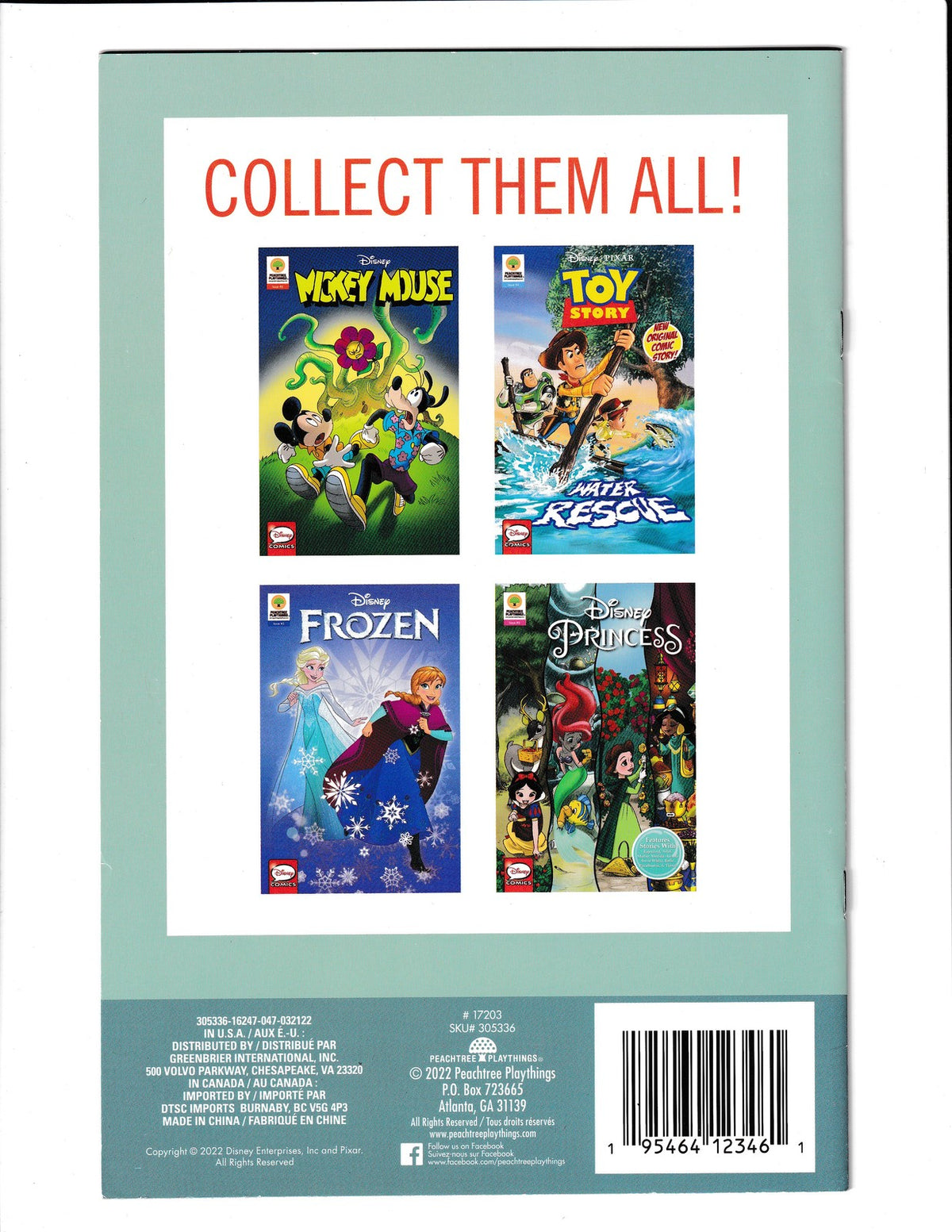 Duck Tales #1 (2020) Peachtree Playthings Disney/Pixar Comics