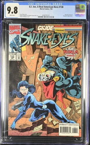 G.I. Joe: A Real American Hero #138 CGC 9.8 (1993) Top Pop Graded Marvel Comics