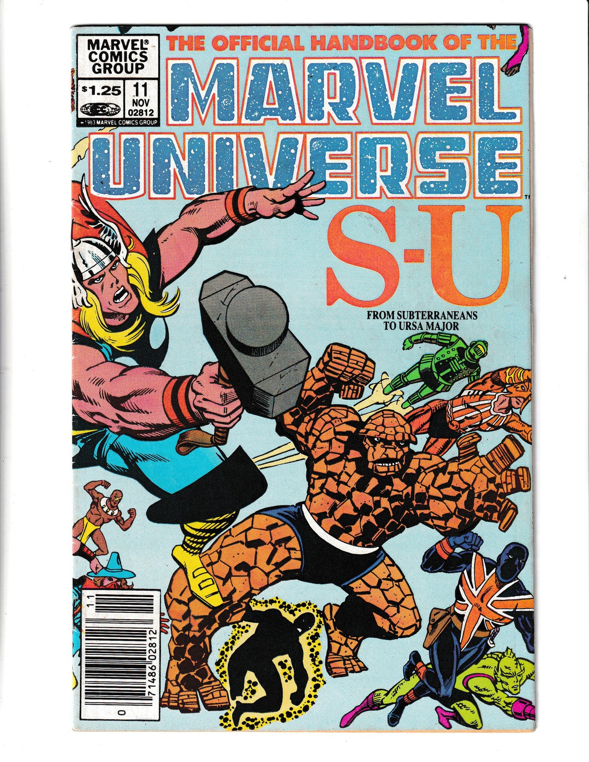 Official Handbook of the Marvel Universe #11 (1983) Marvel Comics