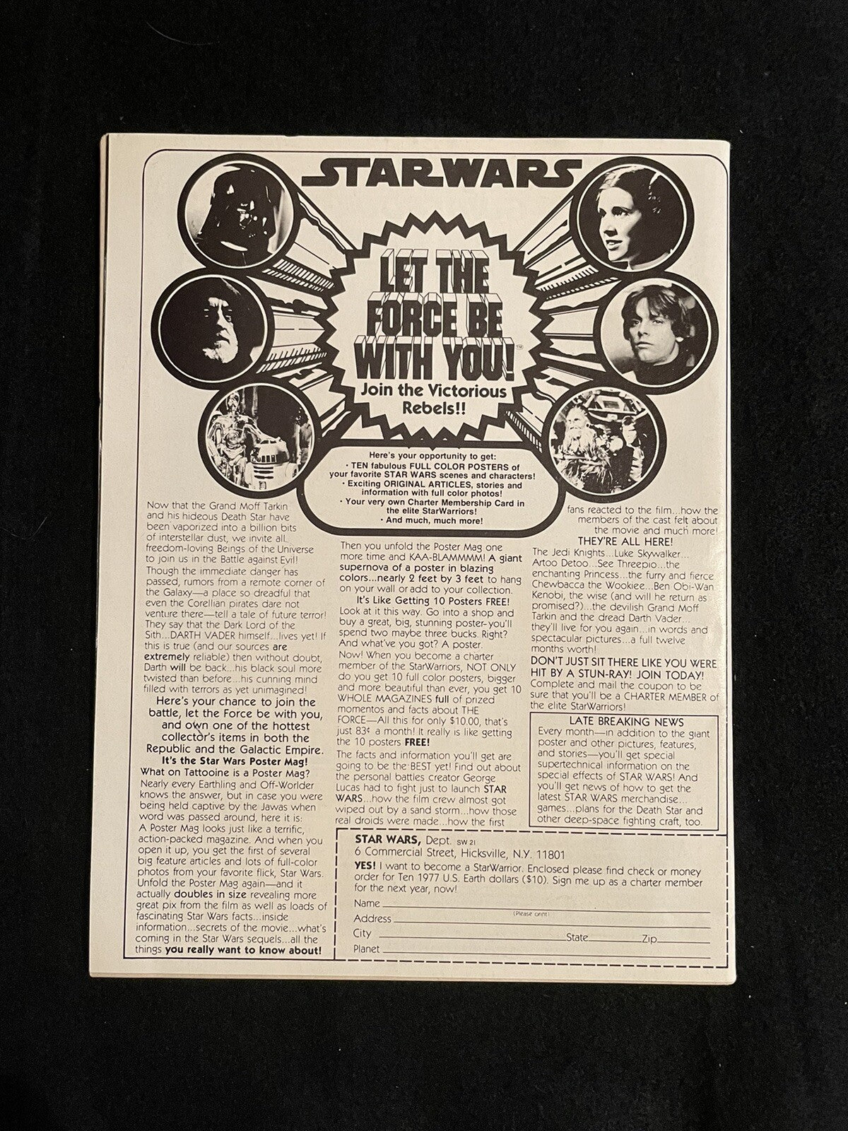 Space Wars April 1978 Close Encounters VS Star Wars Magazine